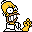 Enraged Homer icon